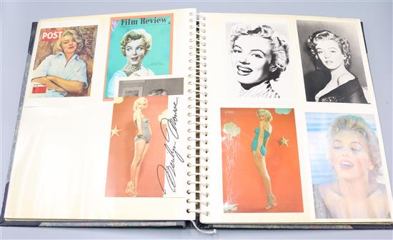 3 albums - Marilyn Monroe photos